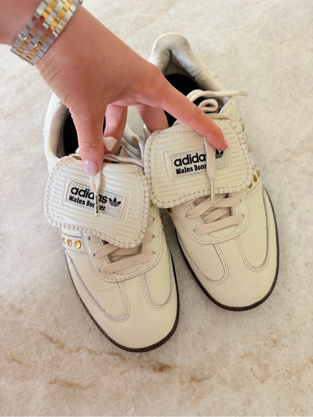 adidas Wales Bonner  Cream Sneakers